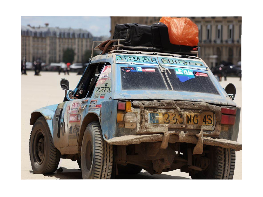 mathieu de kubi remporte la parie dakar en 1989 photo dekubidormoy