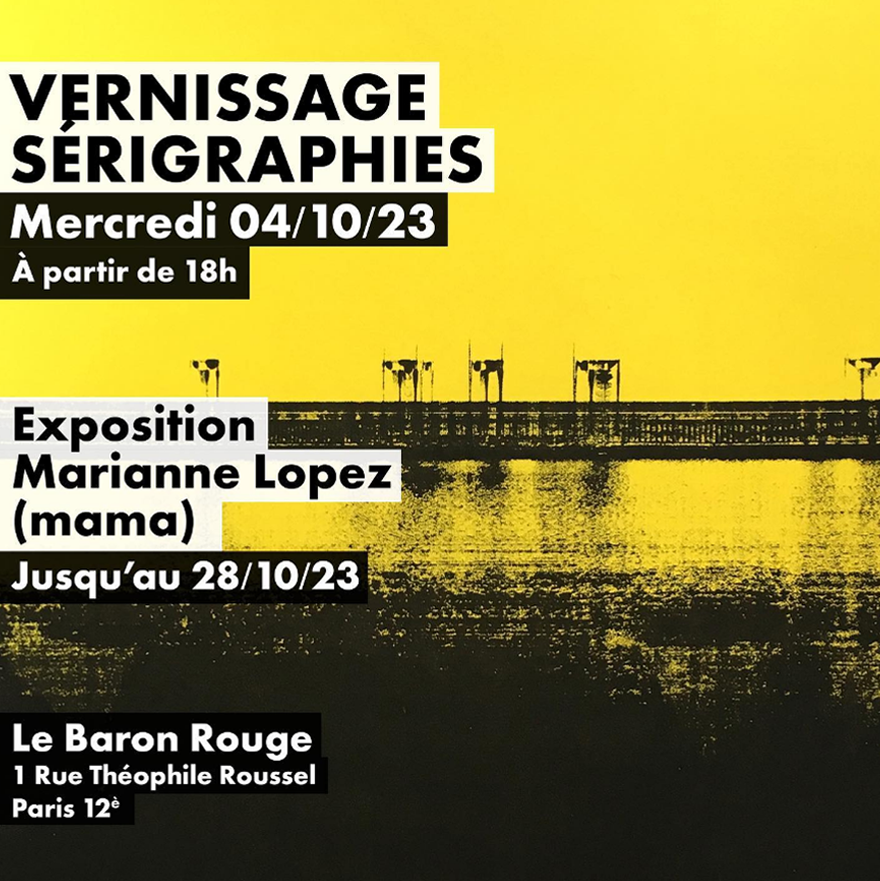 mama exposition le baron rouge paris