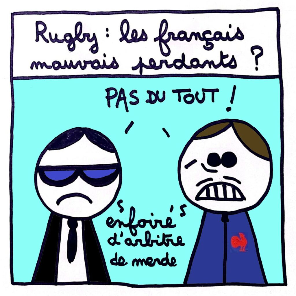 Rugby : les français mauvais perdants...?