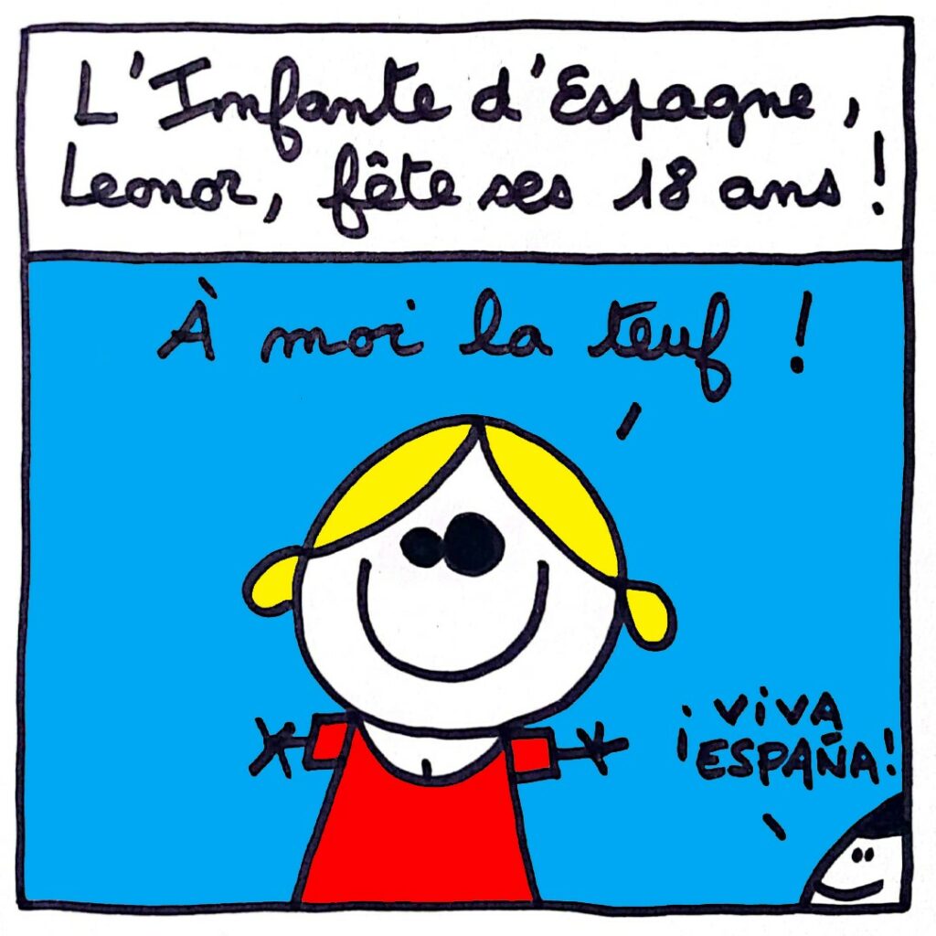 L'Infante d'Espagne, Leonor, fête ses 18 ans !