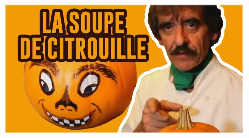 la recette de la soupe a la citrouille halloween 2023 en mode react chef michel dumas de kubi dormoy facile