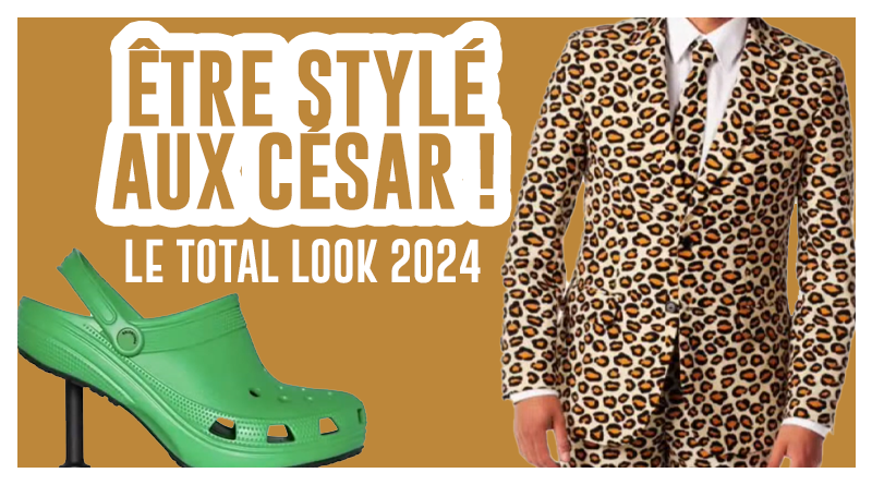 de-kubi-dormoy-crocs-escarpins-costume-leopard-mimi-mathy-video-stream-replay-cesar-look-2024-pas-cher-noeux-papillon-huitre