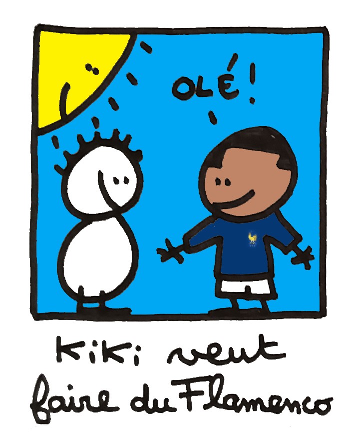 Kiki veut faire du Flamenco avec Filipo !