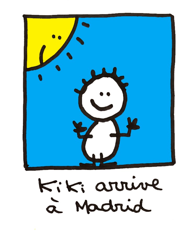 Kiki est enfin à Madrid !